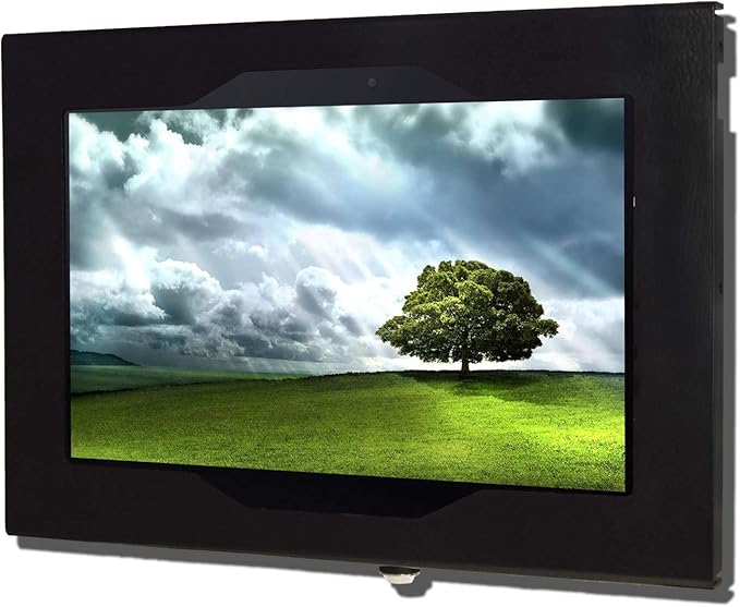 TABcare Locking Anti-Theft Metal Case for Samsung Galaxy TAB A8 10.5" Tablet for Kiosk, POS, Store, Show Display, Time Clock (TAB A8 10.5, Black)