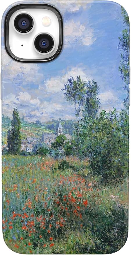 Casely iPhone 14 Case | Monet’s View | The Met Museum | Compatible with MagSafe | Bold Protective Design