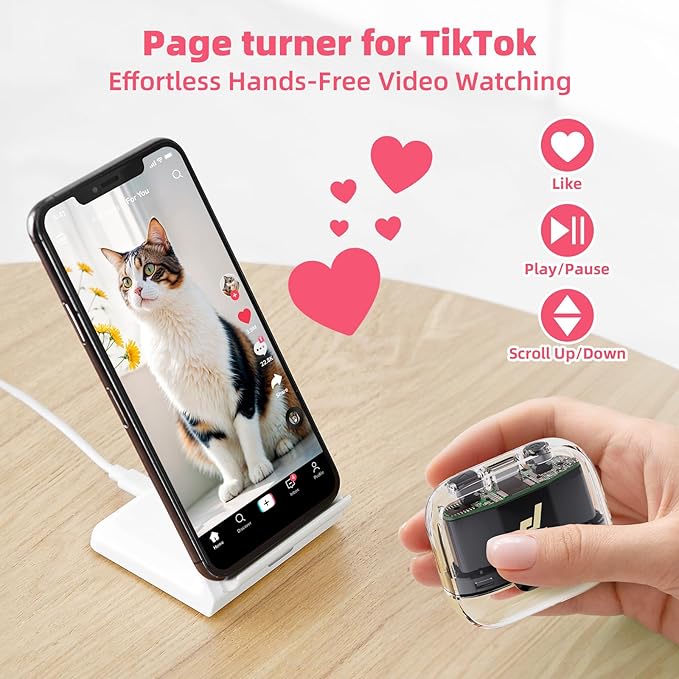 Promise Wireless Earbuds Bluetooth5.3 Earphones,40Hrs Play, ENC Noise Cancelling Mic,13mm Deep Bass,Remote Control for TikTok,YouTube Shorts Like,Smart Phone Laptop Computer Sports Headphones(Black)