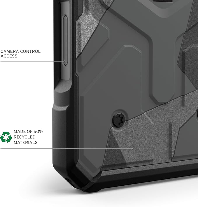 URBAN ARMOR GEAR UAG Designed for iPhone 16 Pro Max Case 6.9" Pathfinder SE - Compatible with MagSafe Charging Rugged Shockproof Anti-Slip Military Grade Protective Cover, Geo Camo