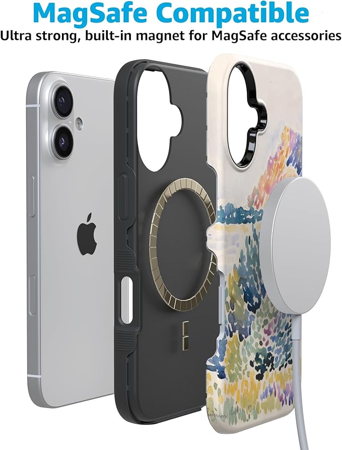 Casely iPhone 17 Case | Calm Waters | The Met Museum | Compatible with MagSafe | Bold Protective Design