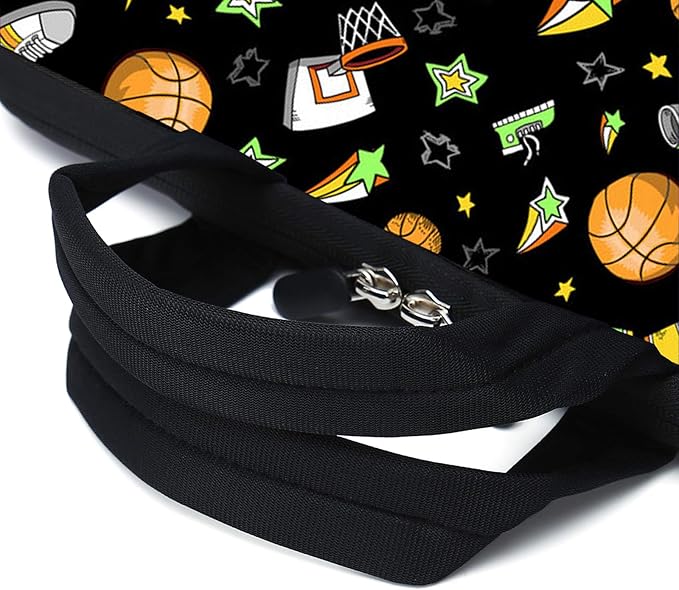 Laptop Sleeve Case 11.6" 12.1 Inch Neoprene Laptop Sleeve/Notebook Computer Pocket Case/Chromebook Case/Tablet Briefcase Carrying Bag Compatible For Men， Women ，boys， girls (basketball)