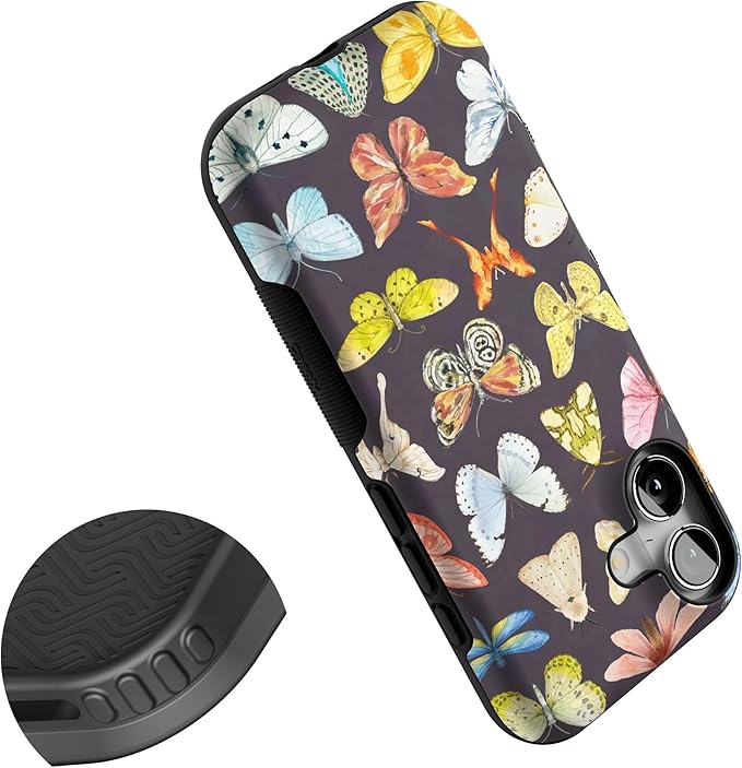 Casely iPhone 17 Case | Midnight Monarch | Jenna Palek x Casely | Bold Protective Design | Compatible with MagSafe