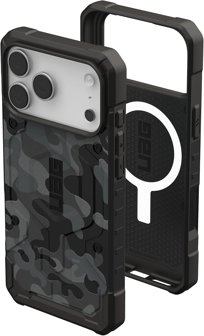 URBAN ARMOR GEAR UAG Designed for iPhone 17 Pro Max Case Pathfinder SE - Compatible with MagSafe Military Grade Protective Cover, Midnight Camo