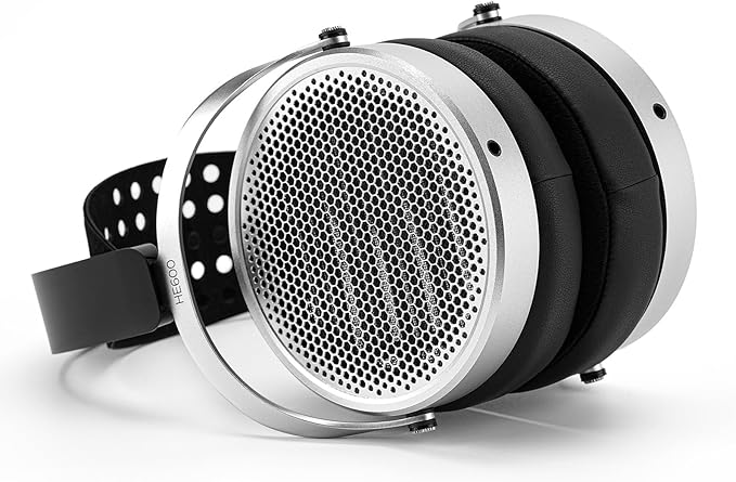 HIFIMAN HE600 Open-Back Over-Ear Full-Size Headphones with Enhanced Magnet
