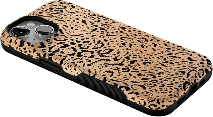 Casely iPhone 14 Case | Born to Be Wild | Jaguar Print | Compatible with MagSafe | Bold Protective Design