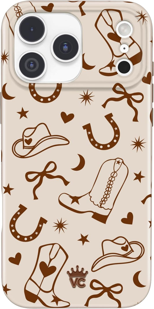 VELVET CAVIAR Case for iPhone 17 Pro Max | Compatible with MagSafe | 10ft Drop Tested | Protective Designer Cases | Western Rodeo Drive