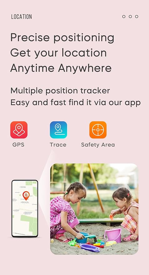 4G GPS Smart Watch for Kids Whatsapp Line Video Phone Call and Text Voice Chat SOS Alarm Message Anti-Lost Real-time Tracker Pedometer Silent Mode Camera TikTok Facebook Global Version Age 3-15 Gift