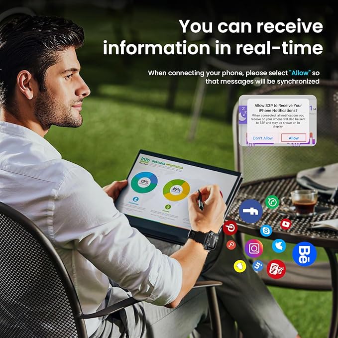 Military Smart Watch for Men(Answer/Make Call),2.06"Large AMOLED 710mAh Battery IP69 Waterproof Smartwatch for Android iPhone Fitness Tracker with Heart Rate/Sleep/Compass/SpO2/120+Sport Modes