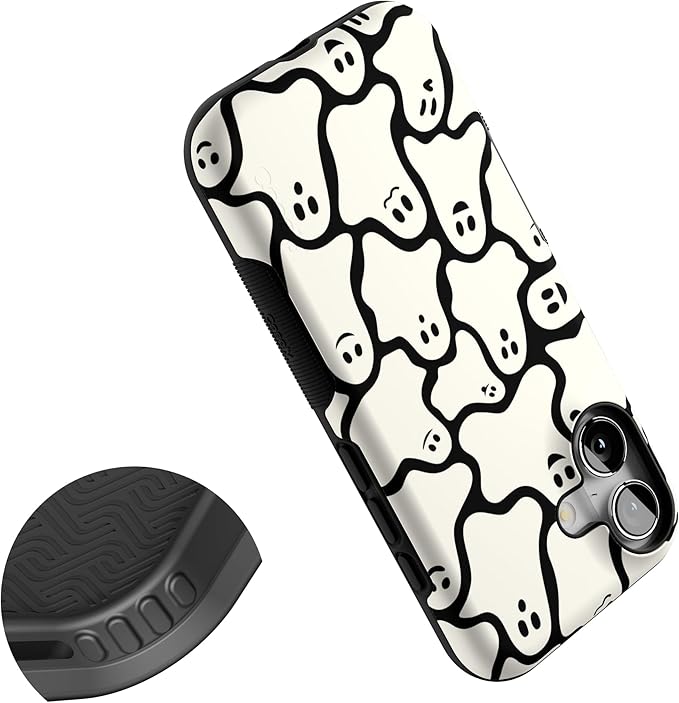 Casely iPhone 17 Case | Don't Ghost Me | Halloween | Bold Protective Design | Compatible with MagSafe