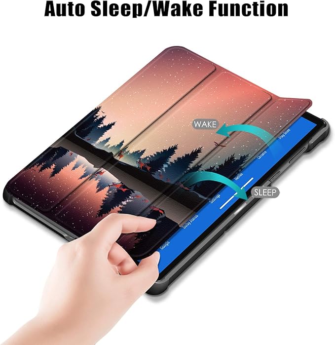 Case for Lenovo Tab M10 FHD Plus 10.3 inches, Smart Case Trifold Stand Slim Lightweight Case Cover with Auto Sleep/Wake for Lenovo Tab M10 FHD Plus (2nd Gen) 10.3 TB-X606F / TB-X606X Dusk
