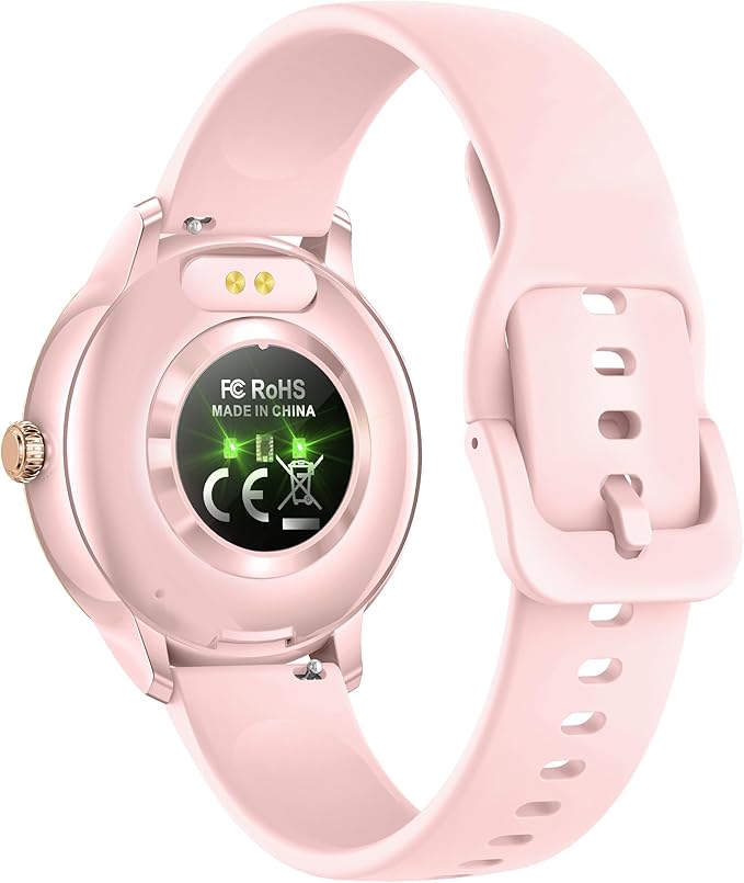 EIGIIS Android Smart Watches for Women 1.27" HD Roman Dial Sports Watches Activity Trackers with Heart Rate Sleep Monitor Smartwatch for iPhone Fitness Tracker Reloj Inteligente para Mujer