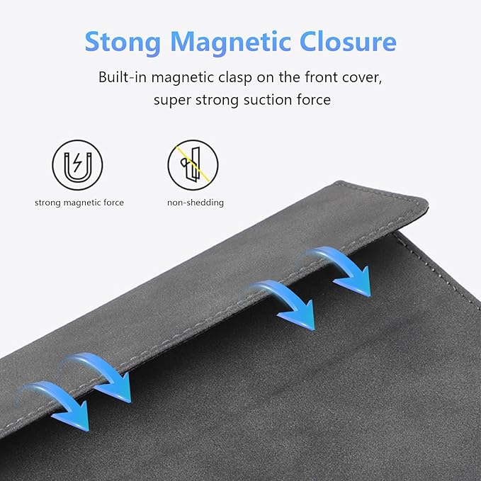 Protective Case for 10-inch Microsoft Surface Go 3/2/1, Multiple Angle Viewing, Slim Lightweight Cover, Stylus Holder, Light Heat Dissation, Compatible with Type Cover Keyboard, Grey