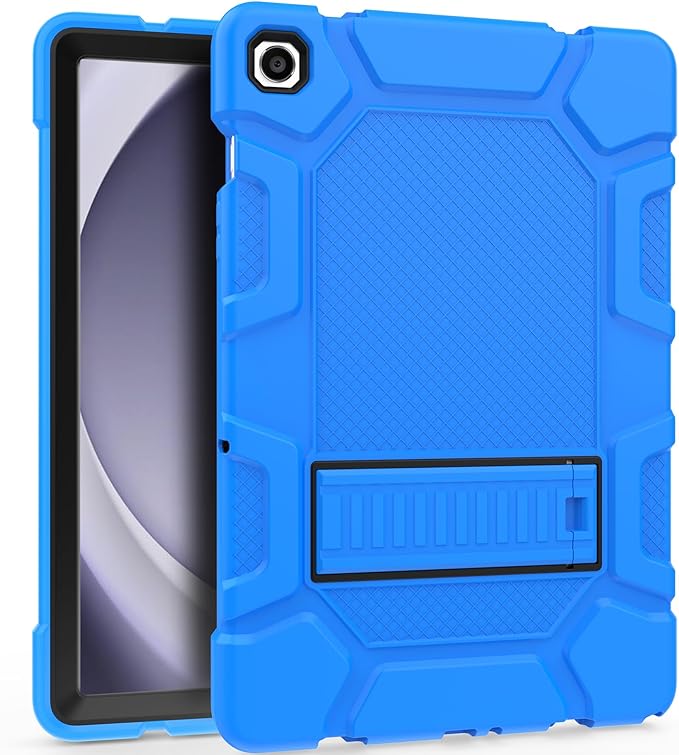 Rantice Case for Samsung Galaxy Tab A9+ 11”, Heavy Duty Shockproof Rugged Protective Case with Kickstand for Samsung Galaxy Tab A9+ / A9 Plus 11” 2023 (SM-X210/X216/X218), Blue+Black