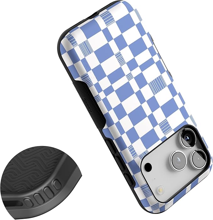Casely iPhone 17 Pro Case | Reality Check | Periwinkle | Bold Protective Design | Compatible with MagSafe