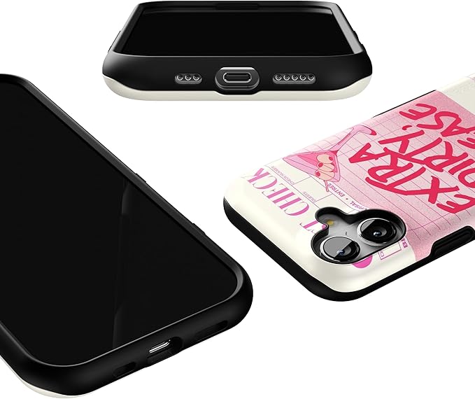 Casely iPhone 17 Case | Extra Dirty Please | Fun on Weekdays | Bold Protective Design | Compatible with MagSafe