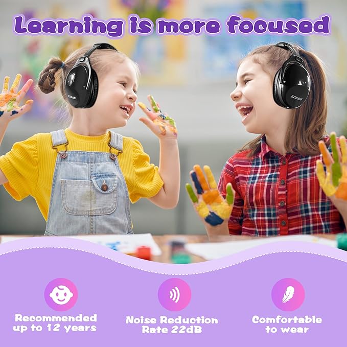 ZOHAN 030 Kids Noise Cancelling Headphones for Autism Kids Ear Protection