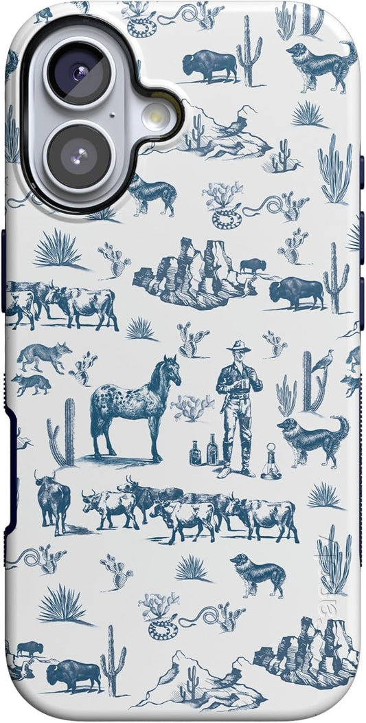 Casely iPhone 17 Case | Wild West Adventure | Desert | Compatible with MagSafe | Bold Protective Design