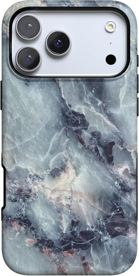 Casely iPhone 17 Pro Case | Deep Sea | Blue Marble | Compatible with MagSafe | Bold Protective Design