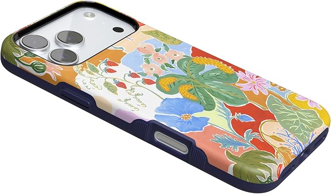 Casely iPhone 17 Pro Case | Botanical Blooms | Floral Patchwork | Compatible with MagSafe | Bold Protective Design