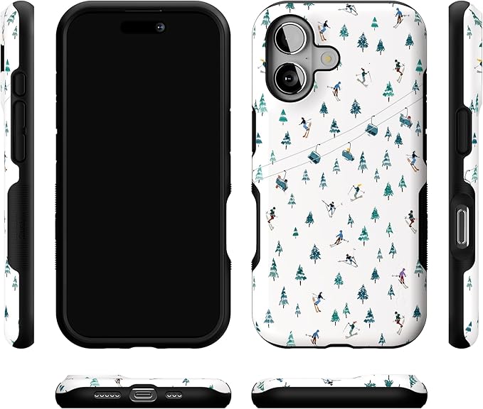 Casely iPhone 17 Case | We've Peaked | Après Ski Mountains | Bold Protective Design | Compatible with MagSafe