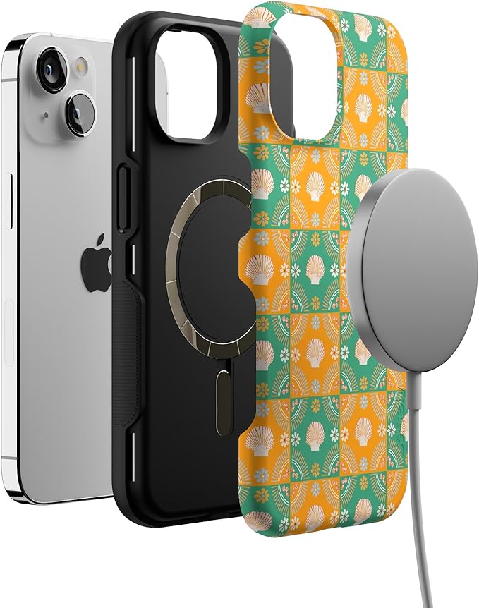 Casely iPhone 14 Case | Sea La Vie | Dippin' Daisy's Tropical Vacation | Compatible with MagSafe | Bold Protective Design