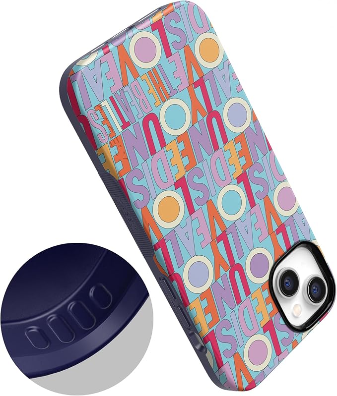 Casely iPhone 14 Case | Beatles | All You Need is Love | Compatible with MagSafe | Bold Protective Design