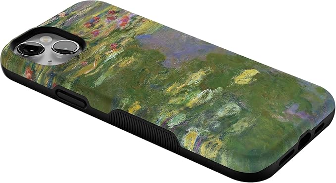 Casely iPhone 14 Case | Monet’s Water Lilies | The Met Museum Collection | Compatible with MagSafe | Bold Protective Design