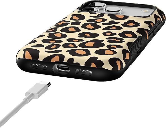 Casely iPhone 17 Pro Case | Into The Wild | Leopard Print | Bold Protective Design | Compatible with MagSafe