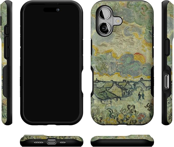 Casely iPhone 17 Case | Van Gogh | Reminiscence of Vincent | Bold Protective Design | Compatible with MagSafe
