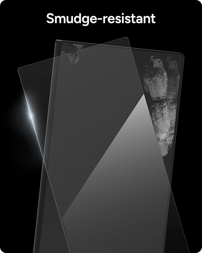 ZAGG Glass+ Samsung Galaxy Z Fold7 Screen Protector (Front Screen Only) – 3x Stronger, Scratch-Resistant, Smudge-Resistant, Fingerprint Scanner Compatible, InvisibleShield, Easy Installation