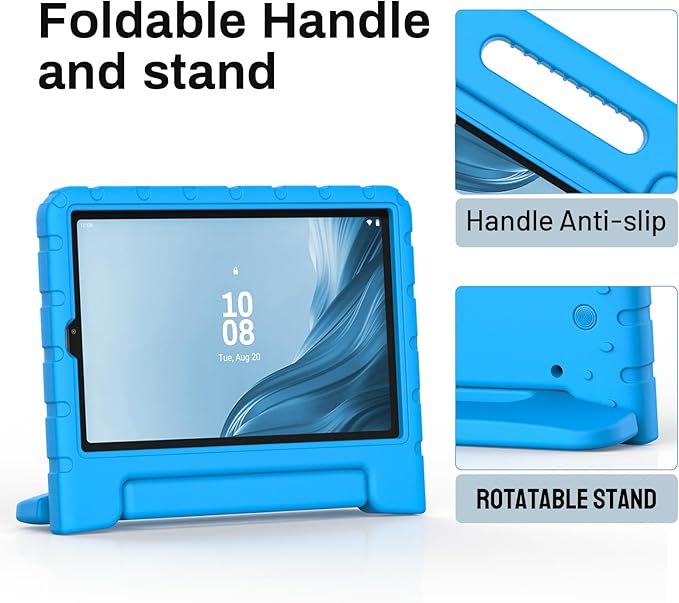 Kids Case for Lenovo Tab M9 2023 9 Inch (TB310FU / TB310XU),Light Weight Shockproof Convertible Handle Stand Kids Case Cover for Lenovo Tab M9 Tablet 9 Inch 2023 (Blue)