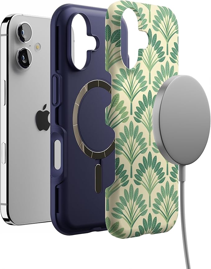 Casely iPhone 17 Case | Palm Royale | Palm Beach | Bold Protective Design | Compatible with MagSafe