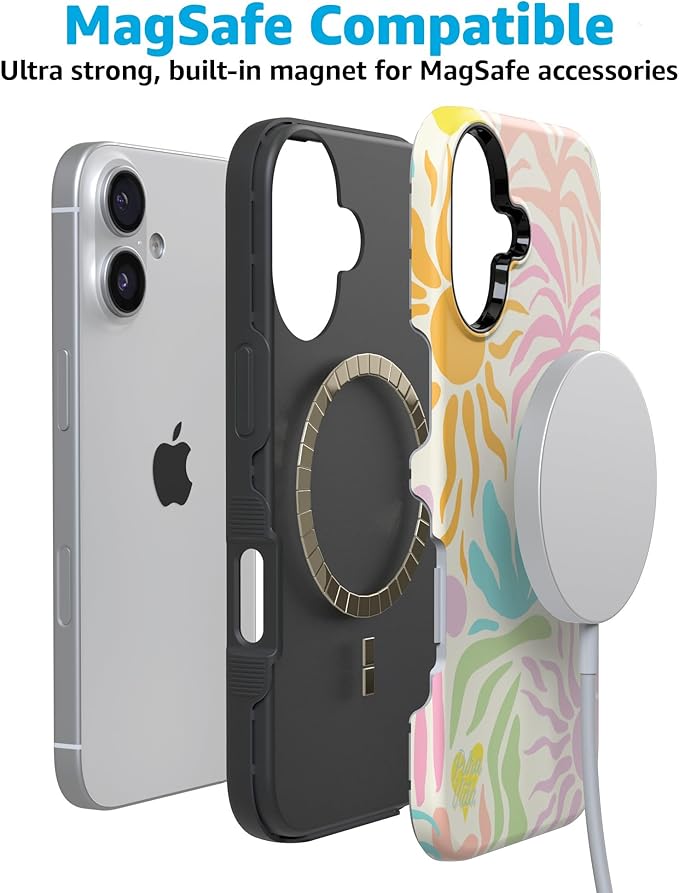 Casely iPhone 17 Case | Oasis | Pura Vida | Compatible with MagSafe | Bold Protective Design