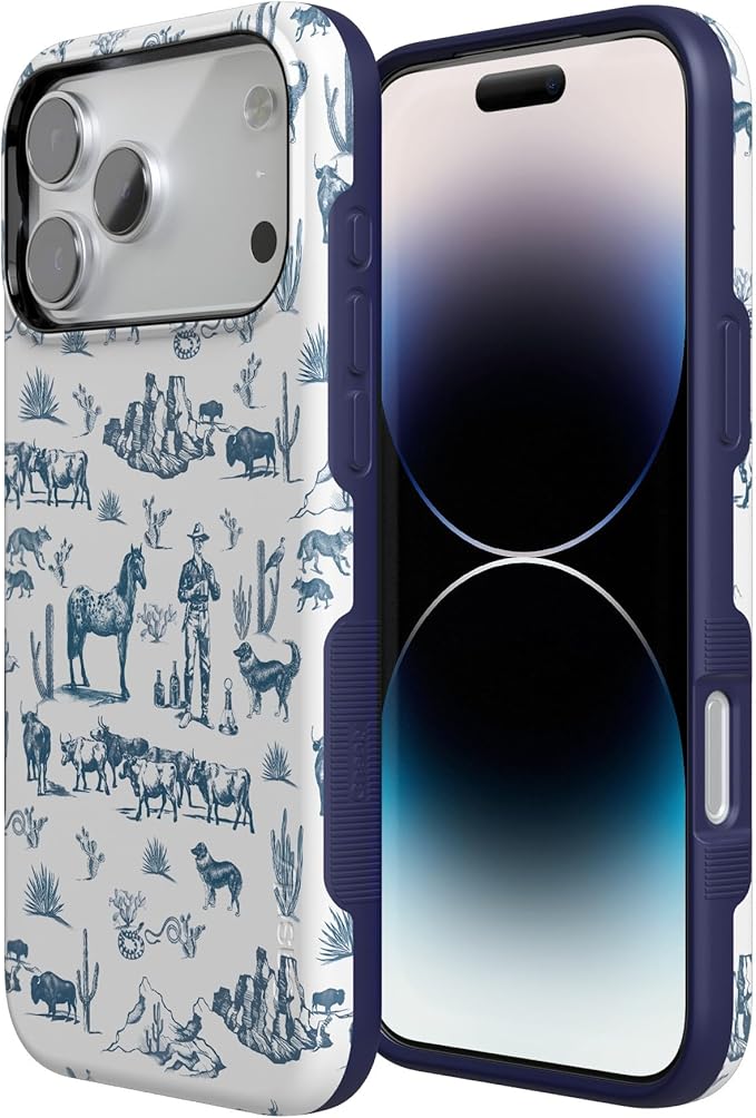 Casely iPhone 17 Pro Case | Wild West Adventure | Desert | Compatible with MagSafe | Bold Protective Design