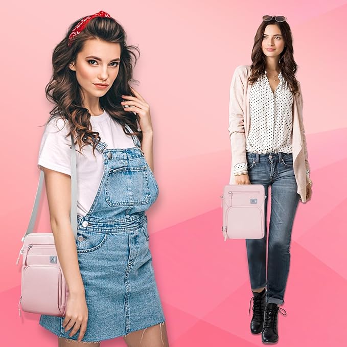 11 Inch Tablet Sleeve, Compatible with iPad Pro 11 (5th–1st Gen, M4/M2/M1), 10.9" iPad Air (7th–4th Gen, M3/M2), Microsoft Surface Go & Other 11" Tablets, Water-Resistant Case