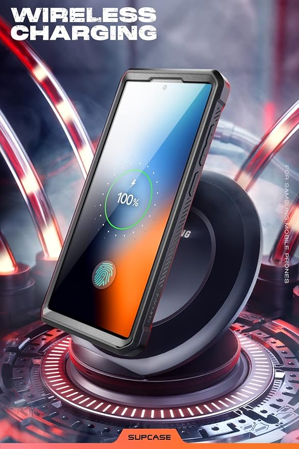 SUPCASE for Samsung Galaxy S22 Ultra Case with Stand, [Unicorn Beetle Pro] [2 Front Frames] [Built-in Screen Protector & Belt-Clip] Military-Grade Protection Phone Case for Galaxy S22 Ultra, CamoGray