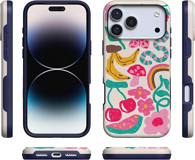 Casely iPhone 17 Pro Case | Doodle Bug | Crayola Crayon | Compatible with MagSafe | Bold Protective Design