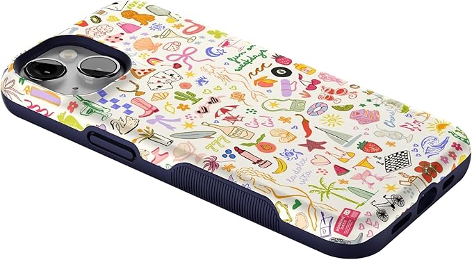 Casely iPhone 14 Case | All The Fun Things | Fun on Weekdays | Compatible with MagSafe | Bold Protective Design