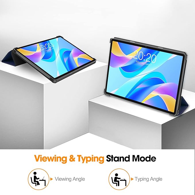 Case for TECLAST M40 Plus 2022 /P30S 10.1 inch Tablet, Folding Folio Ultra-Thin PU Leather Stand Case Cover for Teclast M40 Plus / P40HD / P30S 2022 Released