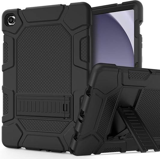 Rantice Case for Samsung Galaxy Tab A9+/A9 Plus 11", Heavy Duty Shockproof Rugged Protective Case with Kickstand for Galaxy Tab A9+/A9 Plus 11 Inch (SM-X210/X216/X218), Black