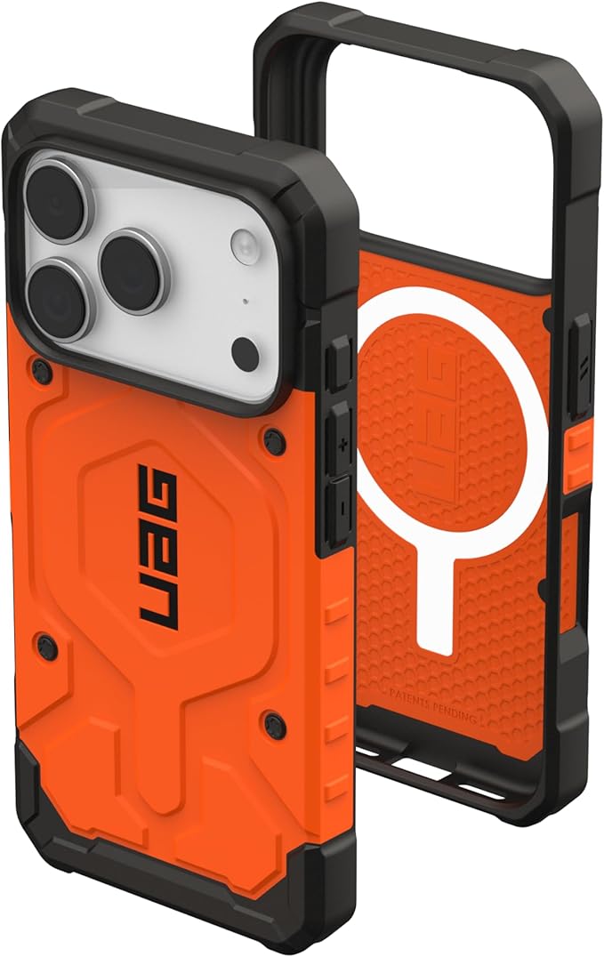 URBAN ARMOR GEAR UAG Designed for iPhone 17 Pro Case Pathfinder - Compatible with MagSafe Military Grade Protective Cover, Orange