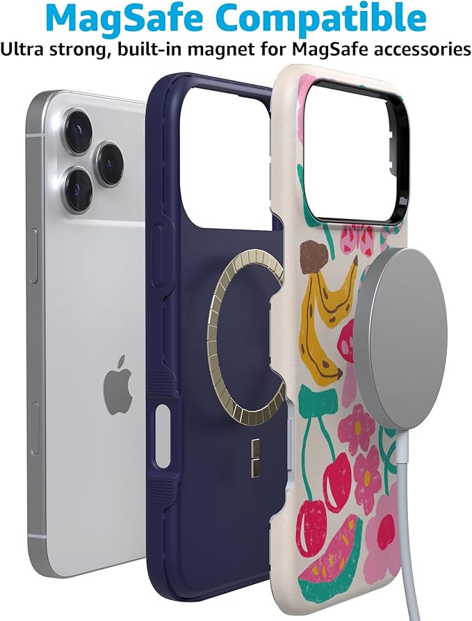 Casely iPhone 17 Pro Case | Doodle Bug | Crayola Crayon | Compatible with MagSafe | Bold Protective Design