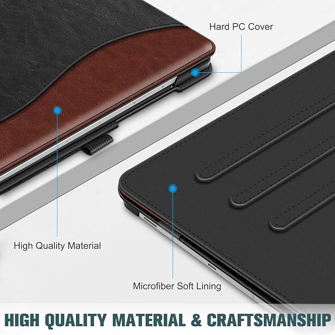 Fintie Case for Samsung Galaxy Tab S10 Lite/ S10 FE/ S9 FE 5G 10.9 Inch/Tab S9 11 Inch with S Pen Holder, Multi-Angle Viewing Protective Cover with Pocket, Auto Sleep/Wake, Dual Color