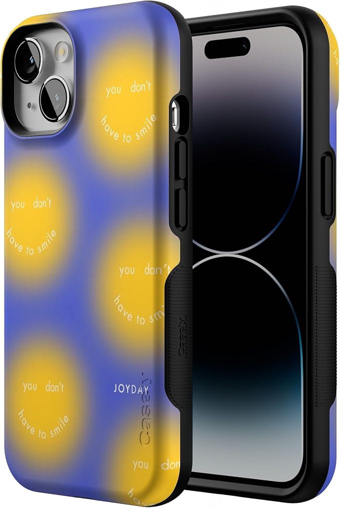 Casely iPhone 14 Case | Mind Your Mind | JOYDAY | Compatible with MagSafe | Bold Protective Design