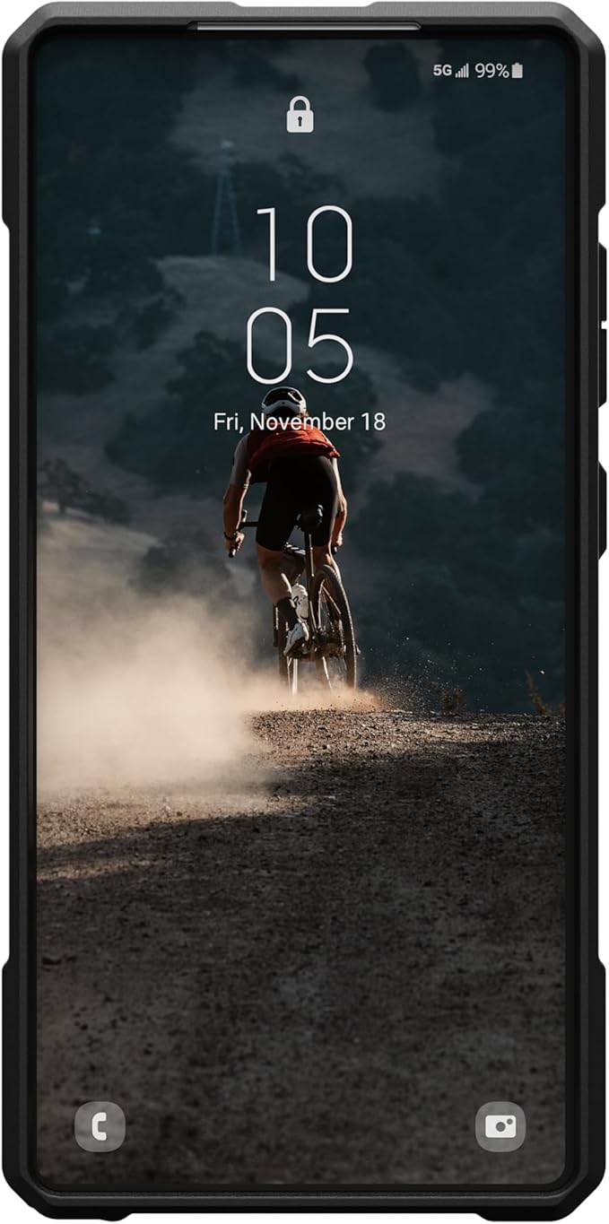 URBAN ARMOR GEAR UAG for Samsung Galaxy S25 Ultra Case 6.9" Monarch Pro - Compatible with Magnetic Charging Premium Rugged Military Drop Tested Protective Cover, Kevlar Black