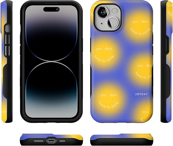 Casely iPhone 14 Case | Mind Your Mind | JOYDAY | Compatible with MagSafe | Bold Protective Design