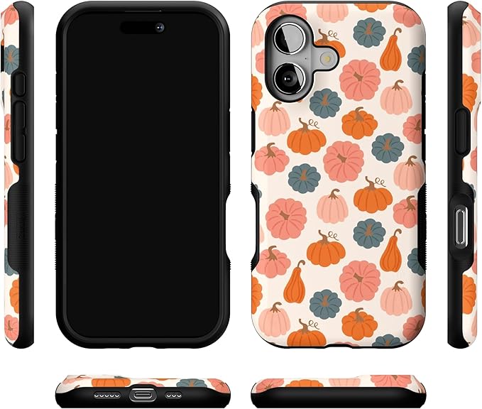 Casely iPhone 17 Case | Oh My Gourd | Pumpkin Patch | Bold Protective Design | Compatible with MagSafe