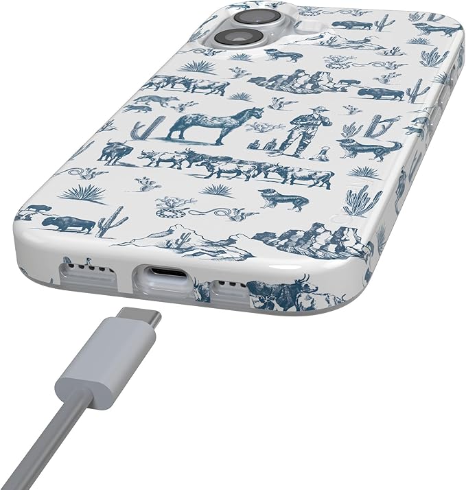 Casely iPhone 17 Case | Wild West Adventure | Desert | Compatible with MagSafe | Classic Ultra Slim Design