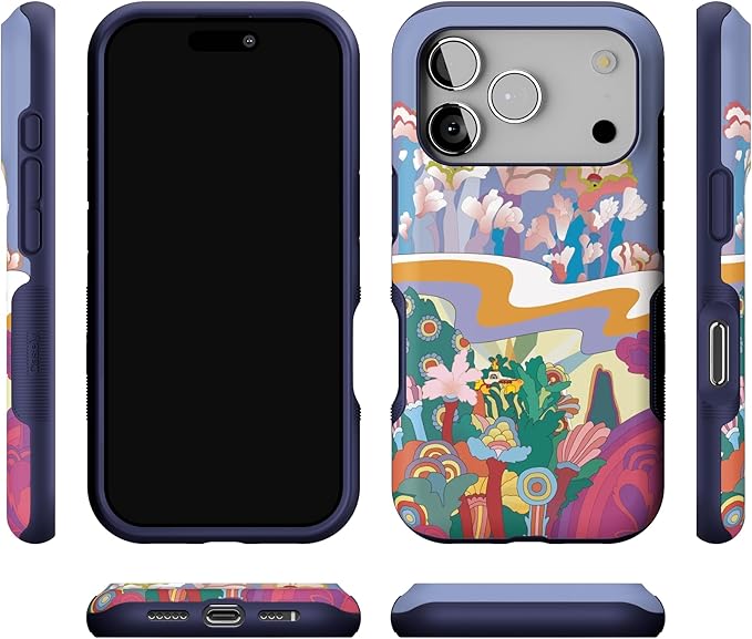 Casely iPhone 17 Pro Case | Beneath The Waves | The Beatles Yellow Submarine | Bold Protective Design | Compatible with MagSafe